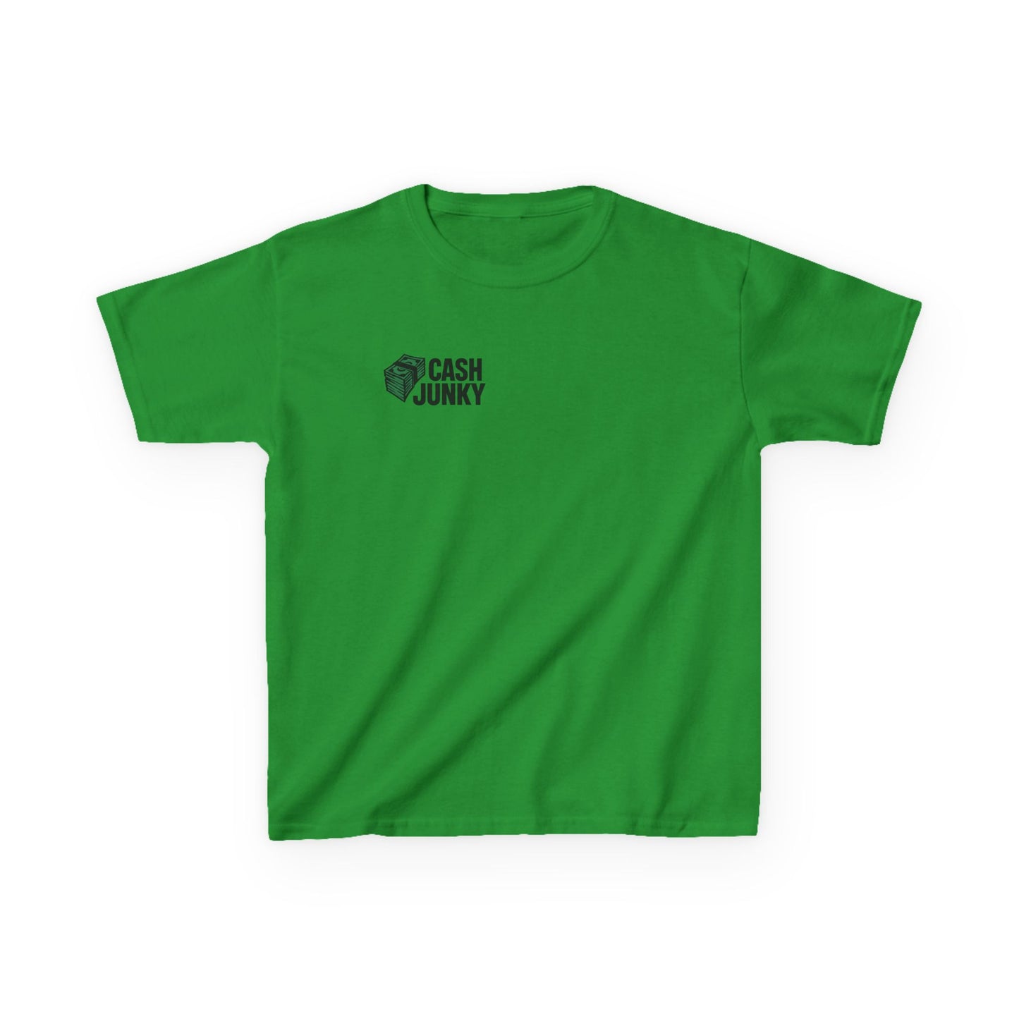 Cool Cash Junky Tee for Kids - Perfect Gift, Birthday, Everyday Wear, Comfortable Cotton, Trendy and Stylish
