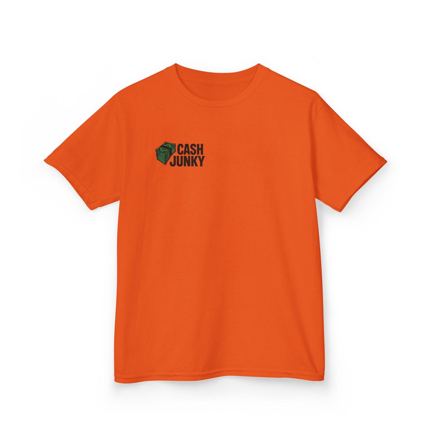 Cool Cash Junky Tee for Kids - Perfect Gift, Birthday, Everyday Wear, Comfortable Cotton, Trendy and Stylish