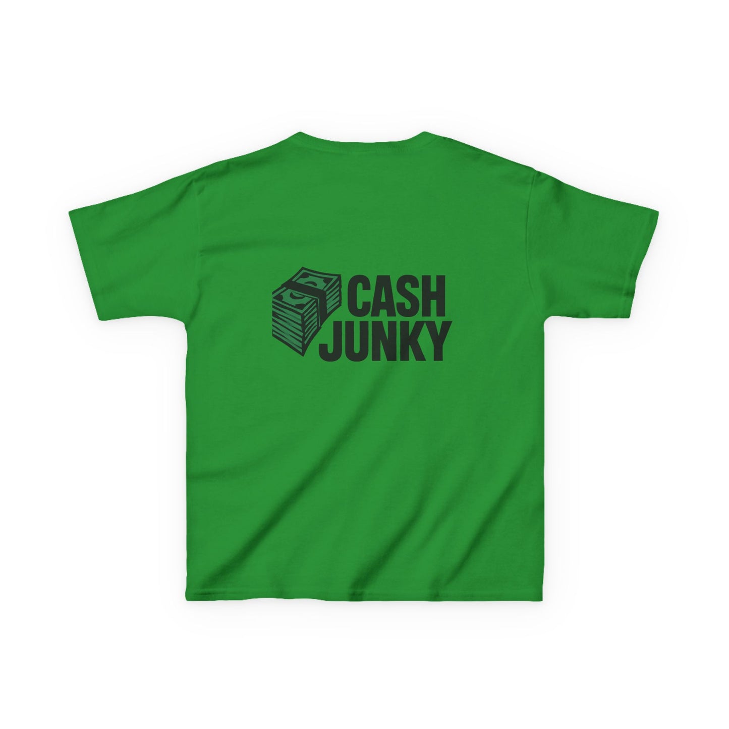 Cool Cash Junky Tee for Kids - Perfect Gift, Birthday, Everyday Wear, Comfortable Cotton, Trendy and Stylish