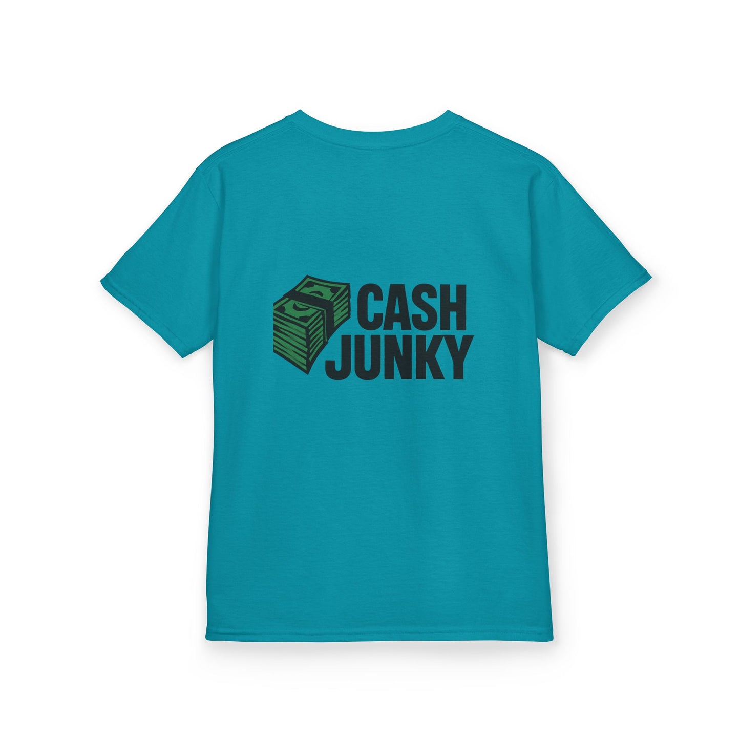 Cool Cash Junky Tee for Kids - Perfect Gift, Birthday, Everyday Wear, Comfortable Cotton, Trendy and Stylish