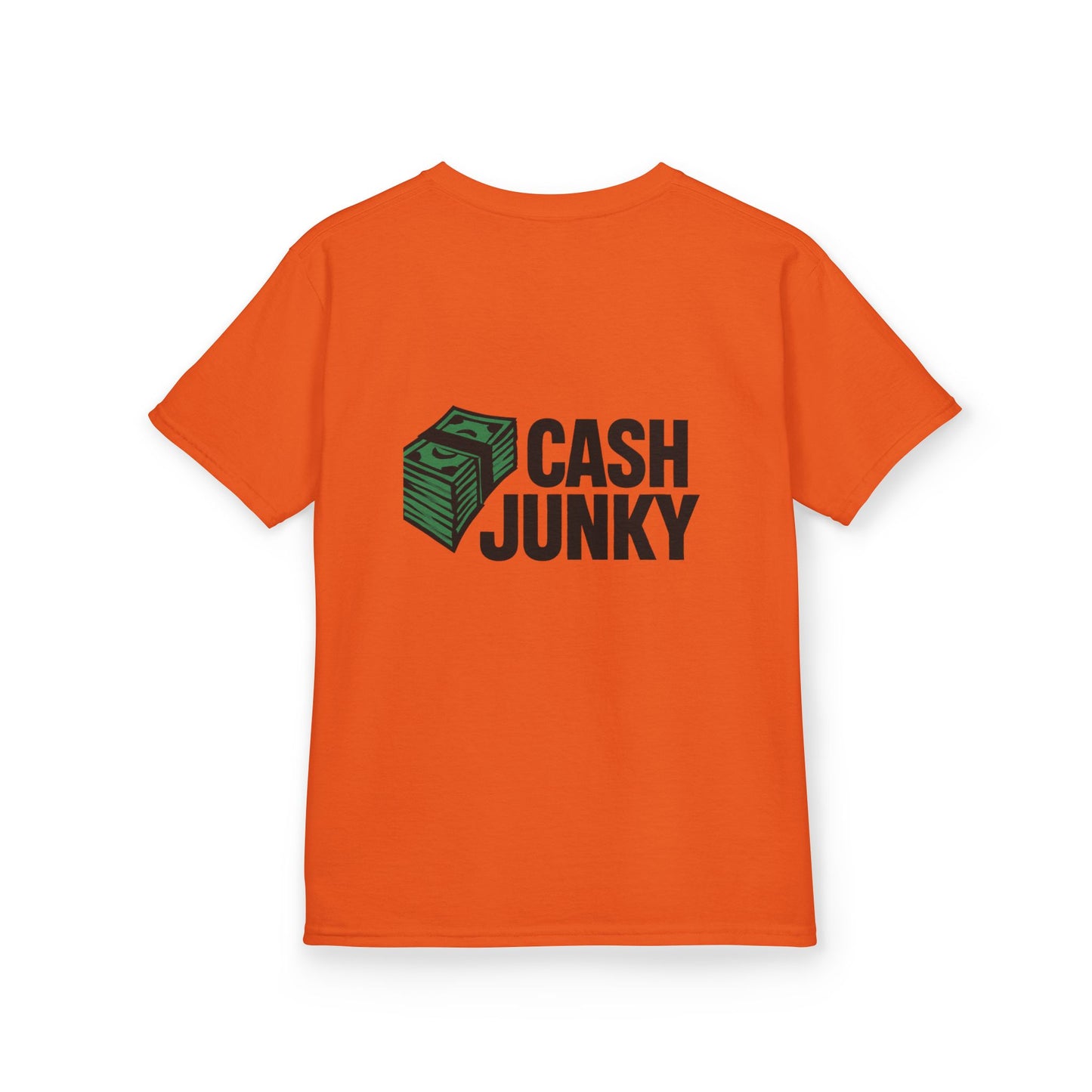 Cool Cash Junky Tee for Kids - Perfect Gift, Birthday, Everyday Wear, Comfortable Cotton, Trendy and Stylish