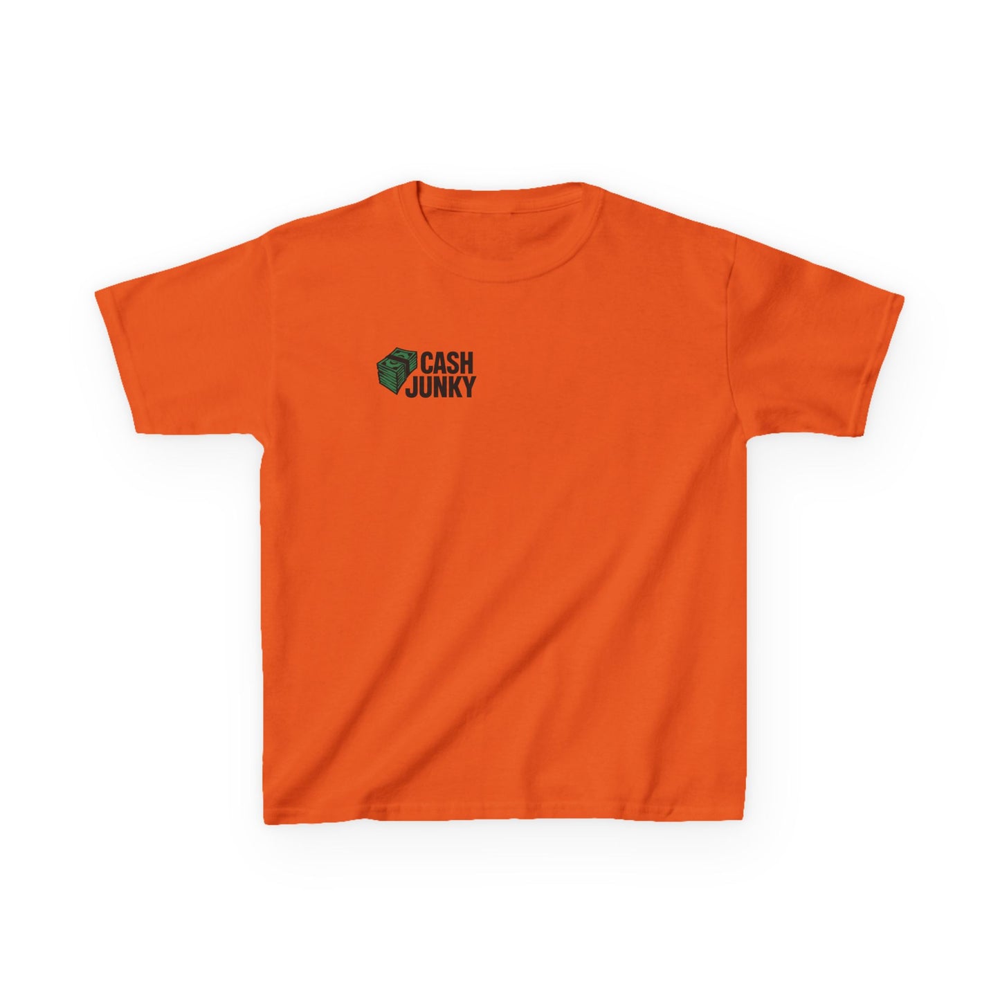 Cool Cash Junky Tee for Kids - Perfect Gift, Birthday, Everyday Wear, Comfortable Cotton, Trendy and Stylish