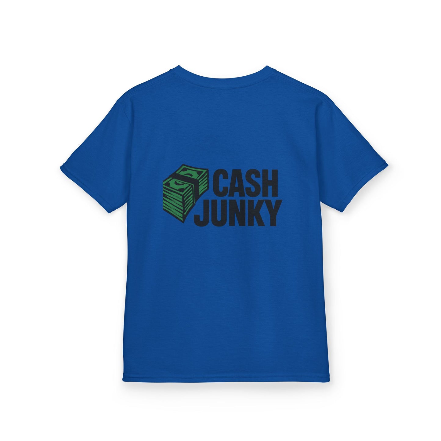Cool Cash Junky Tee for Kids - Perfect Gift, Birthday, Everyday Wear, Comfortable Cotton, Trendy and Stylish