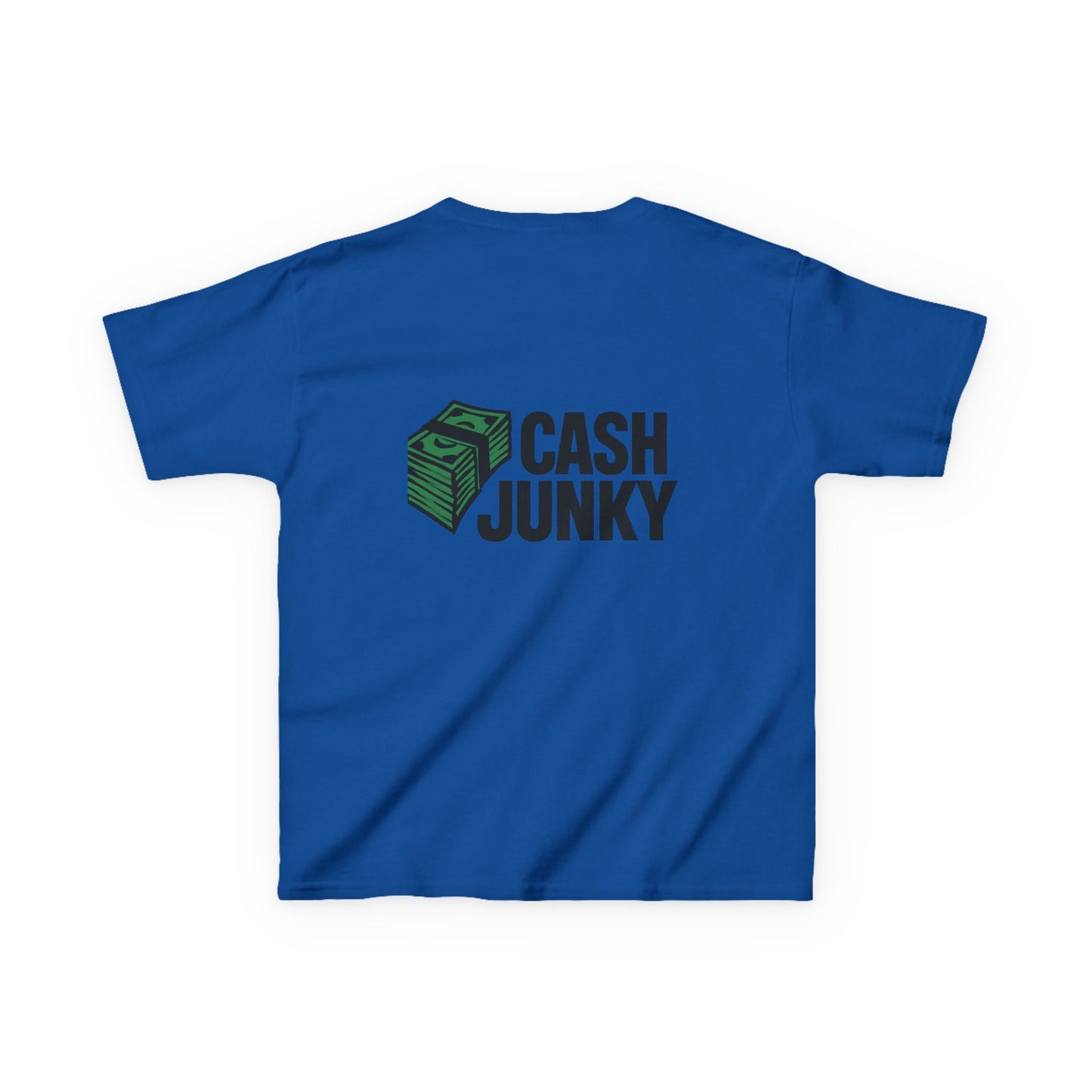 Cool Cash Junky Tee for Kids - Perfect Gift, Birthday, Everyday Wear, Comfortable Cotton, Trendy and Stylish