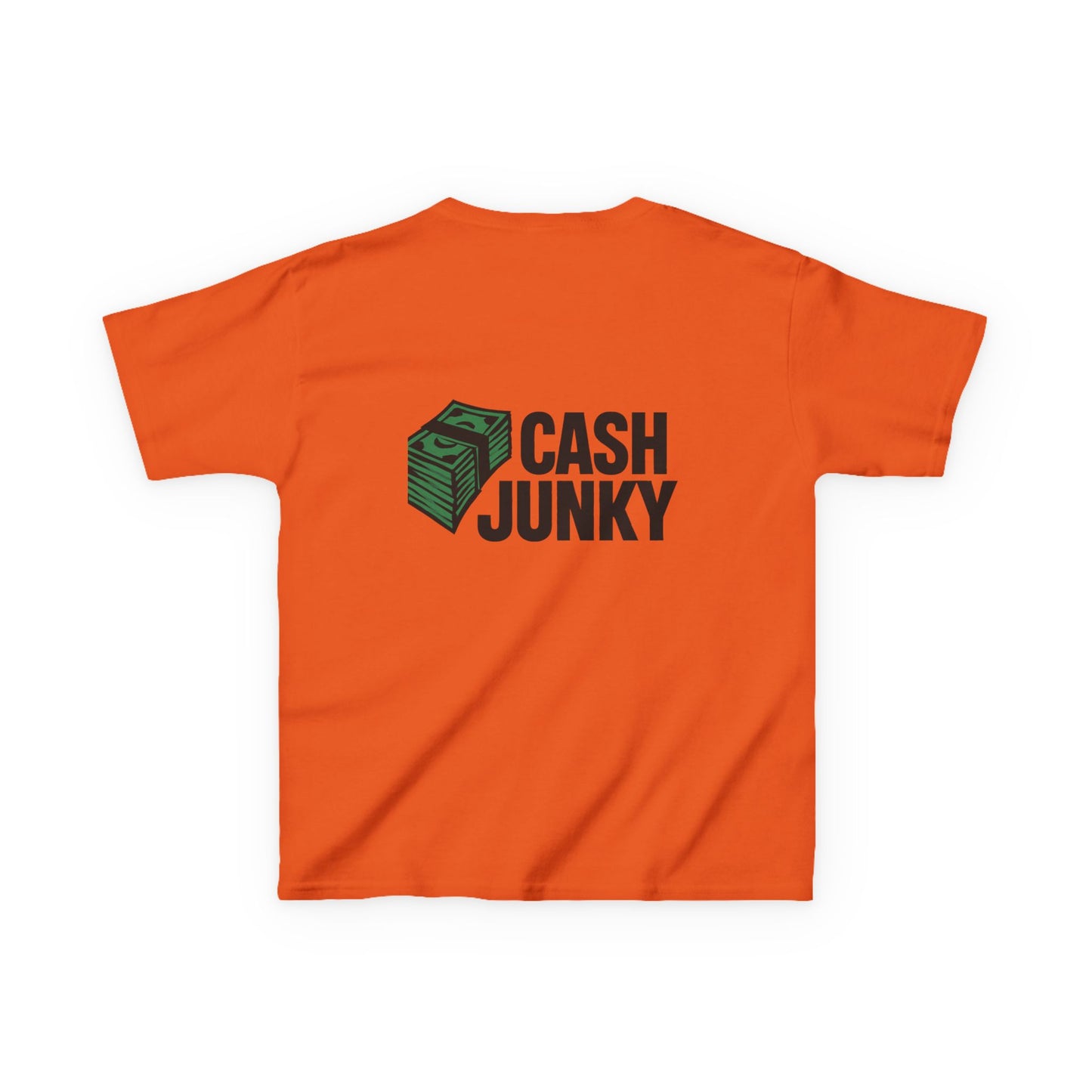 Cool Cash Junky Tee for Kids - Perfect Gift, Birthday, Everyday Wear, Comfortable Cotton, Trendy and Stylish