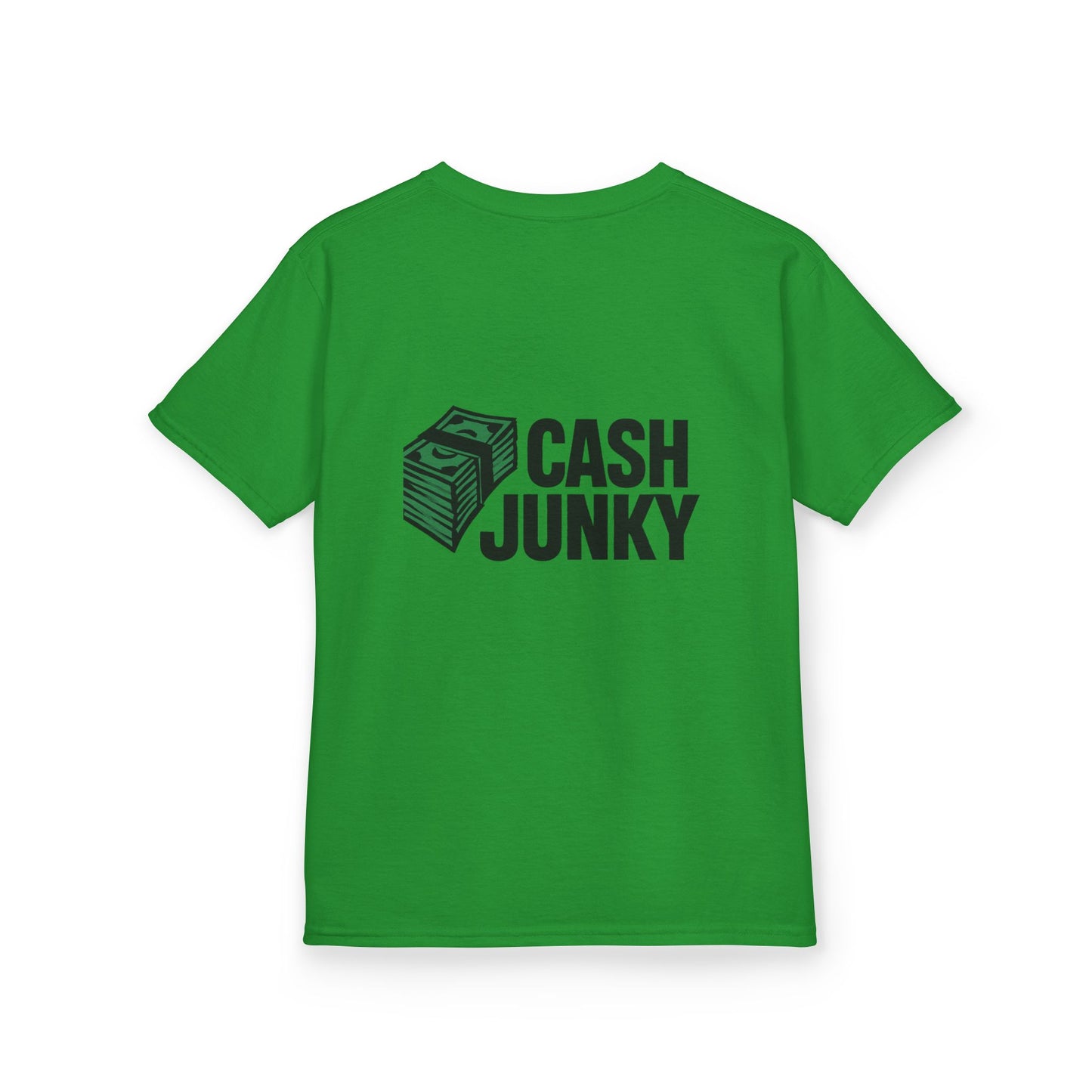 Cool Cash Junky Tee for Kids - Perfect Gift, Birthday, Everyday Wear, Comfortable Cotton, Trendy and Stylish