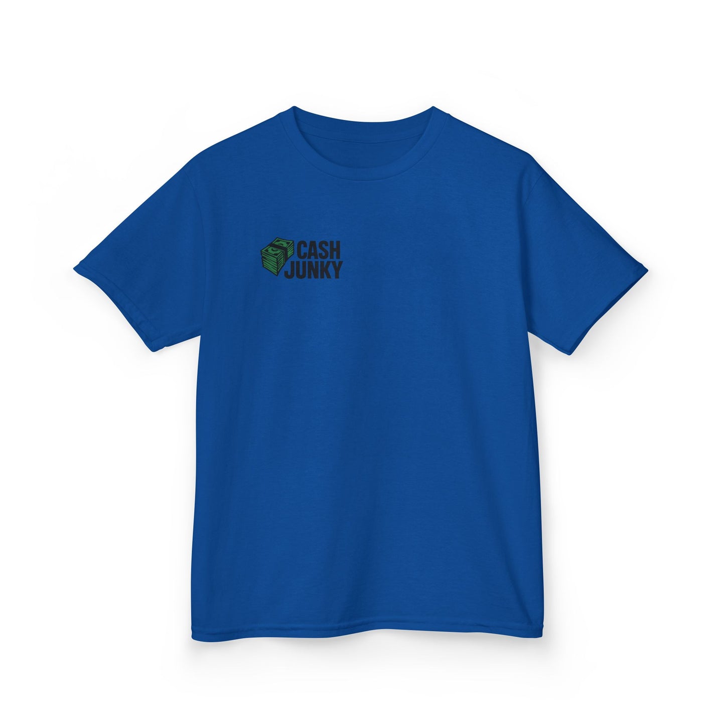 Cool Cash Junky Tee for Kids - Perfect Gift, Birthday, Everyday Wear, Comfortable Cotton, Trendy and Stylish