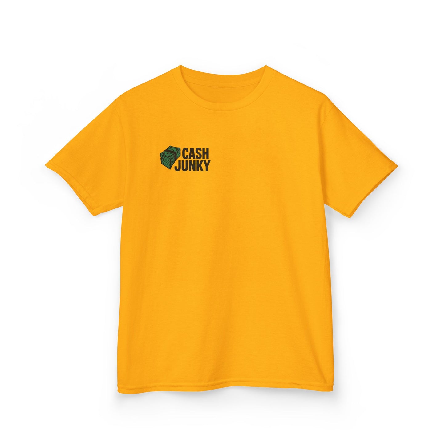 Cool Cash Junky Tee for Kids - Perfect Gift, Birthday, Everyday Wear, Comfortable Cotton, Trendy and Stylish