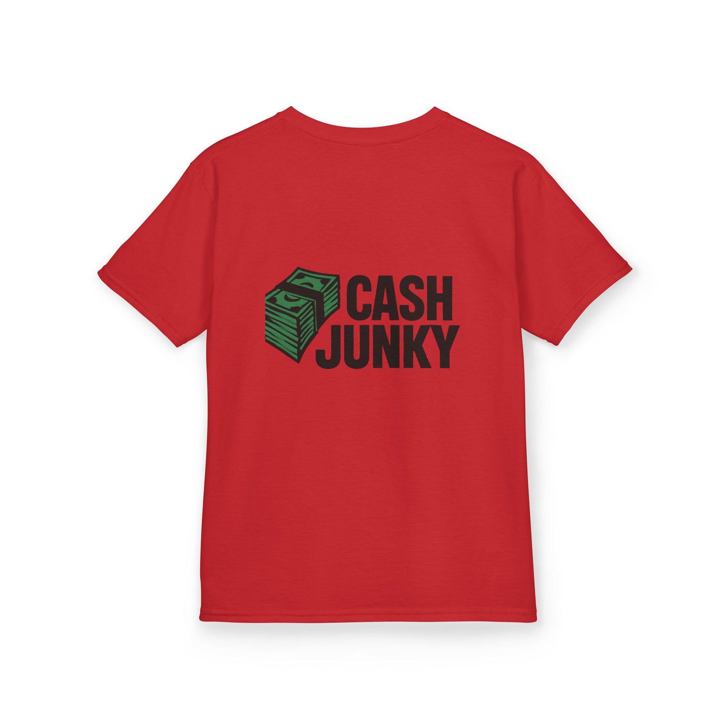 Cool Cash Junky Tee for Kids - Perfect Gift, Birthday, Everyday Wear, Comfortable Cotton, Trendy and Stylish