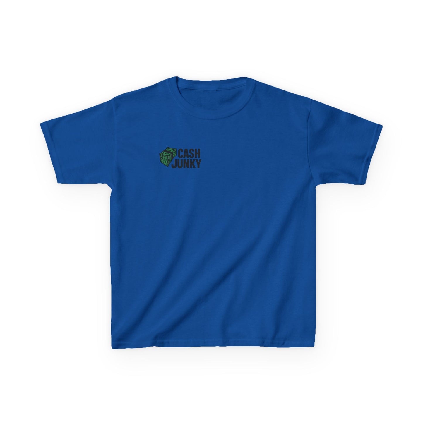 Cool Cash Junky Tee for Kids - Perfect Gift, Birthday, Everyday Wear, Comfortable Cotton, Trendy and Stylish