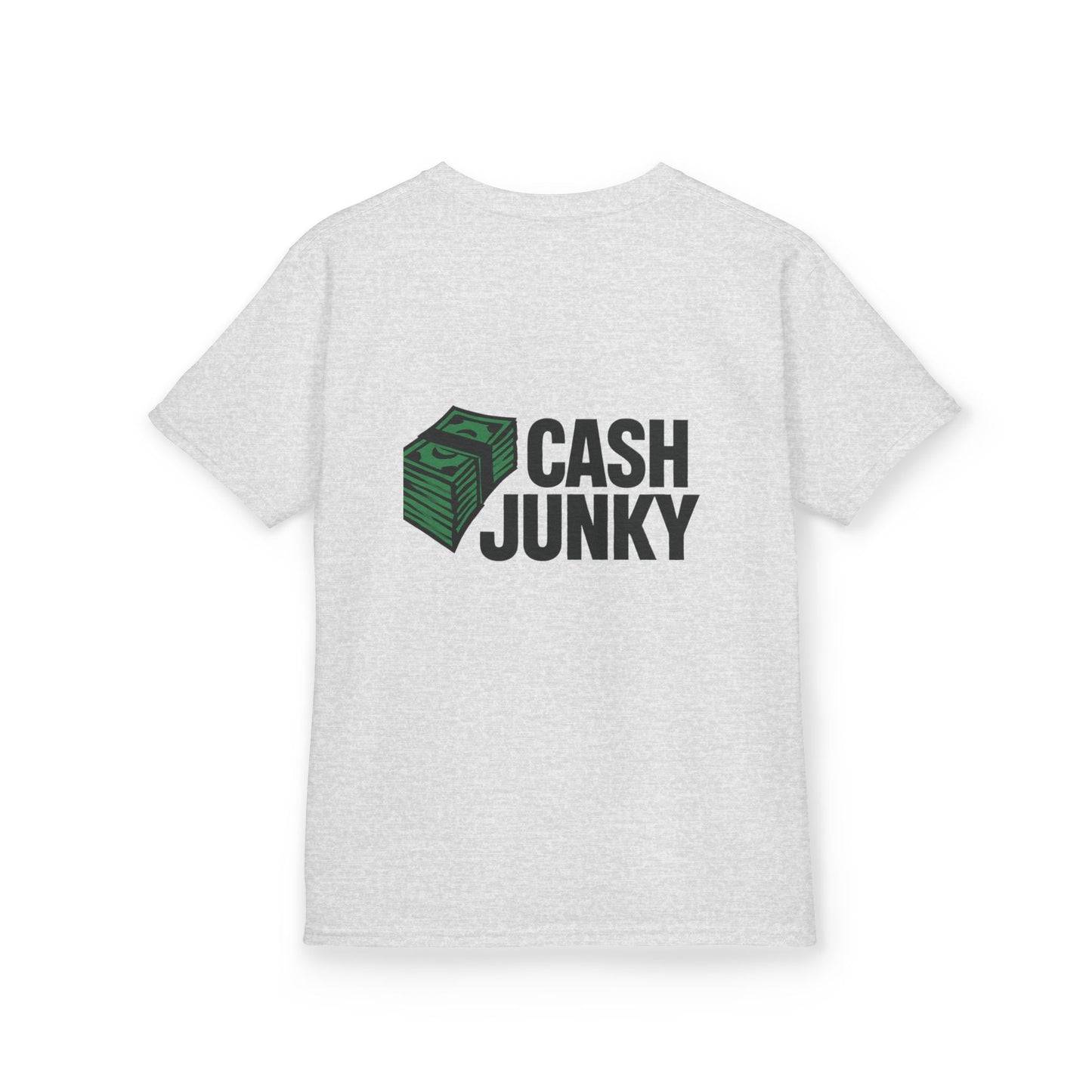 Cool Cash Junky Tee for Kids - Perfect Gift, Birthday, Everyday Wear, Comfortable Cotton, Trendy and Stylish
