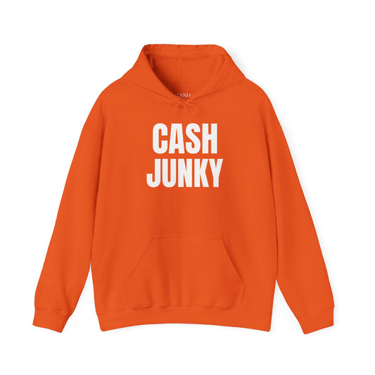 Cash Junkie Hoodie – Trendy Unisex Sweatshirt for Fashion Lovers, Ideal for Casual Wear, Gift, Hip-Hop Style, Streetwear Fashion