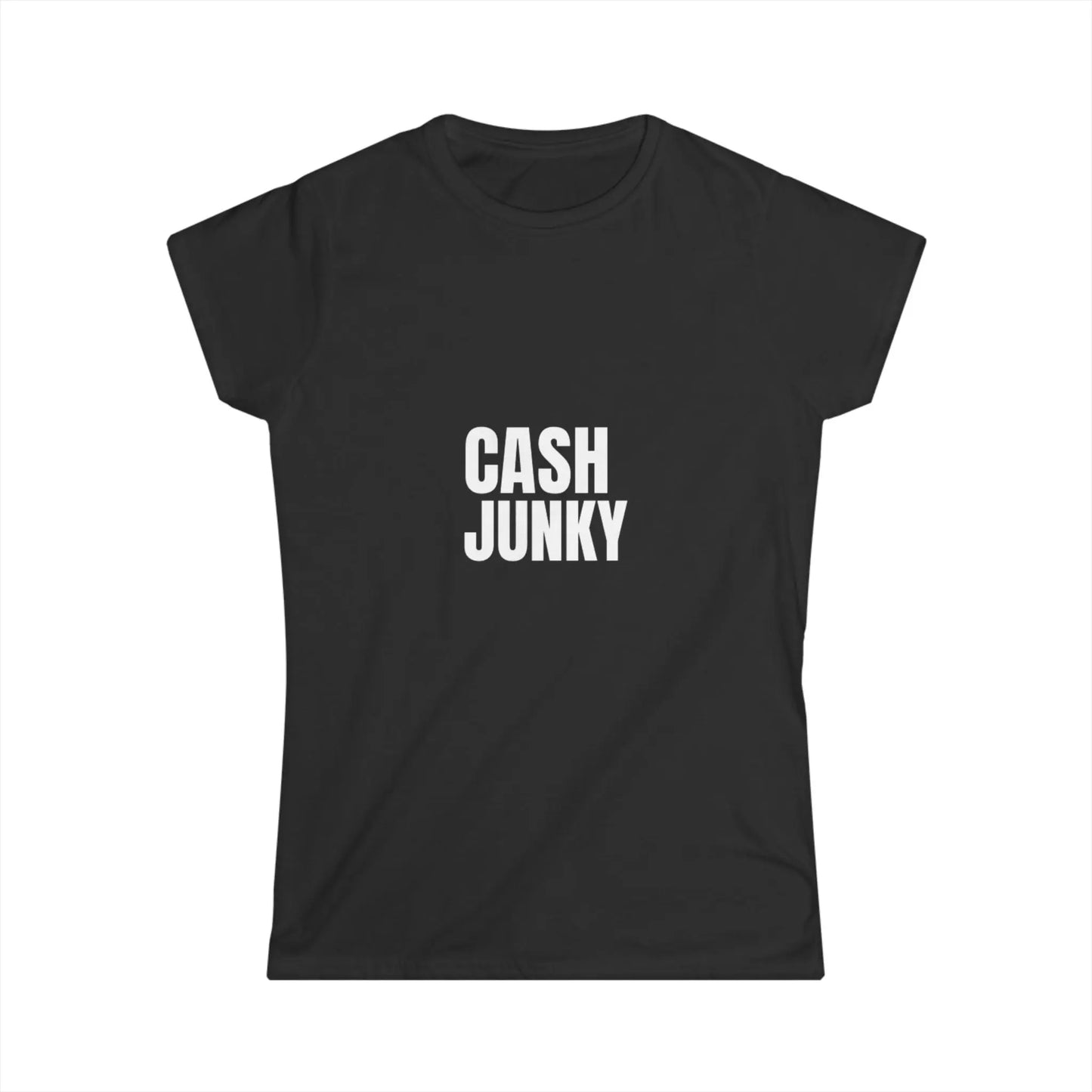 Cash Junky Women Graphic Tee - Casual Fashion - Cash Junky